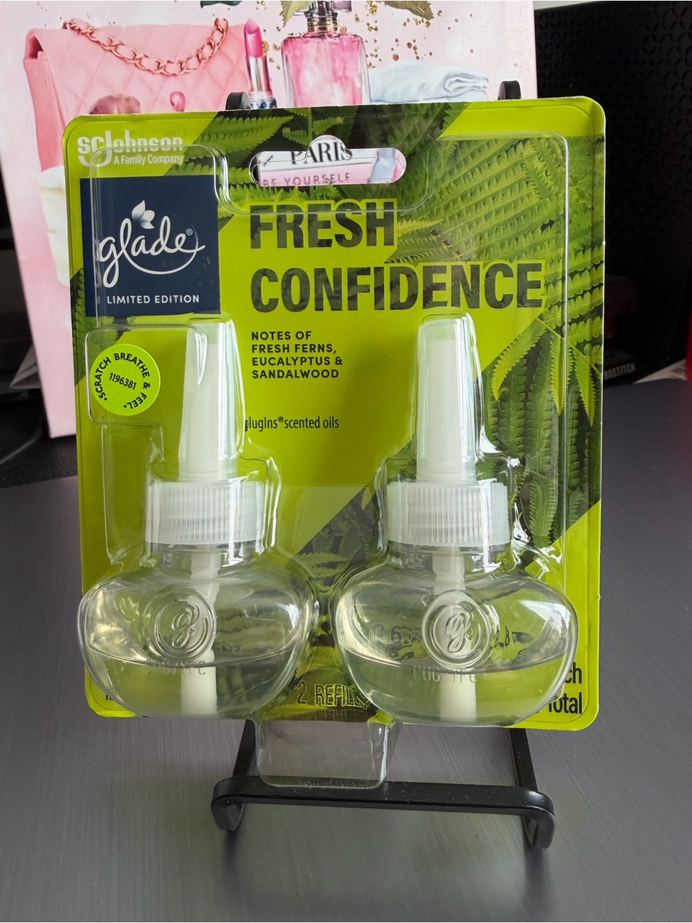 Glade Fresh Confidence Plug-In Refills - Bright Green & Clear
